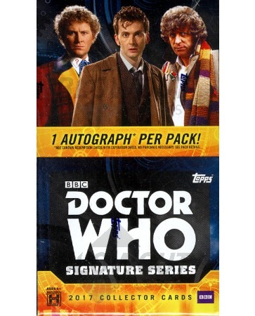 2017 Topps Doctor Who Signature Series Box