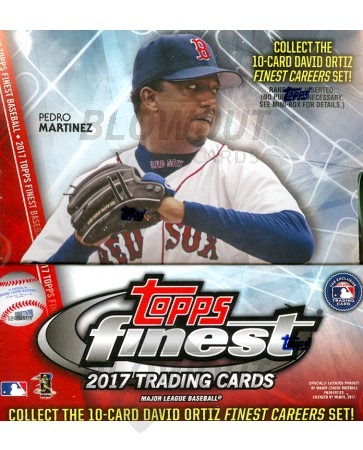 2017 Topps Finest Baseball Hobby Box