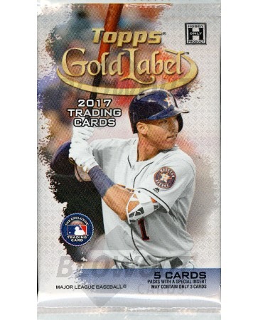 2017 Topps Gold Label Baseball Hobby Pack
