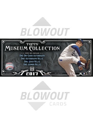 2017 Topps Museum Collection Baseball Hobby 12 Box Case