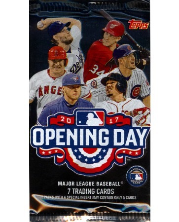 2017 Topps Opening Day Baseball Hobby Pack