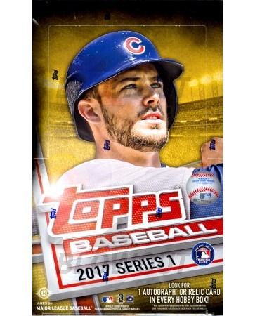 2017 Topps Series 1 Baseball Hobby Box