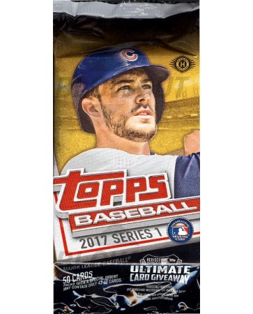 2017 Topps Series 1 Baseball Jumbo HTA Pack