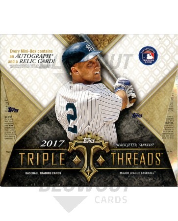 2017 Topps Triple Threads Baseball Hobby Box