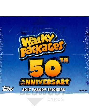 2017 Topps Wacky Packages 50th Anniversary Hobby - Box