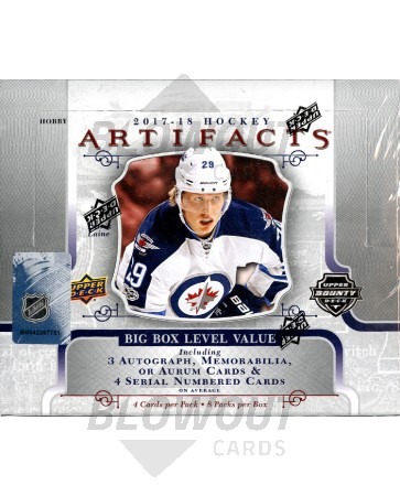 2017/18 Upper Deck Artifacts Hockey Hobby Box