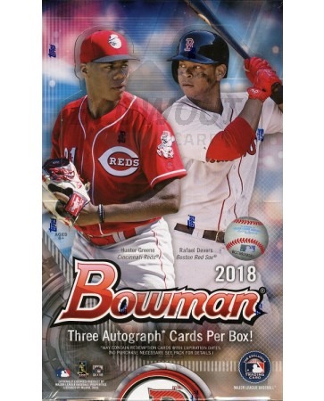 2018 Bowman Baseball Jumbo HTA 8 Box Case