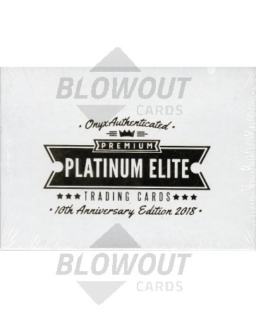 2018 Onyx Premium Platinum Elite Baseball 24 Box Case 