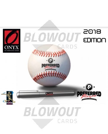 2018 Onyx Preferred Players Collection Baseball 12 Box Case 