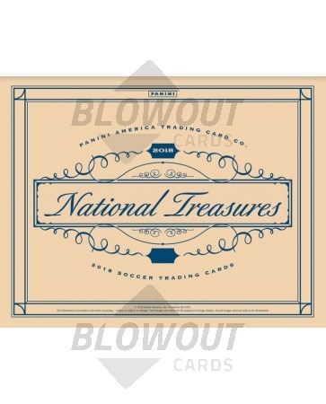 2018 Panini National Treasures Soccer Hobby Box