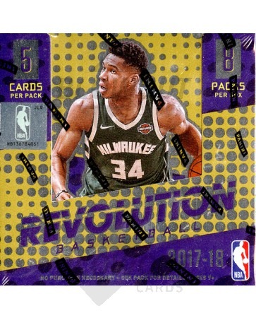 2017/18 Panini Revolution Basketball Hobby 16 Box Case