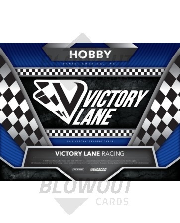 2018 Panini Victory Lane Racing Hobby 16 Box Case