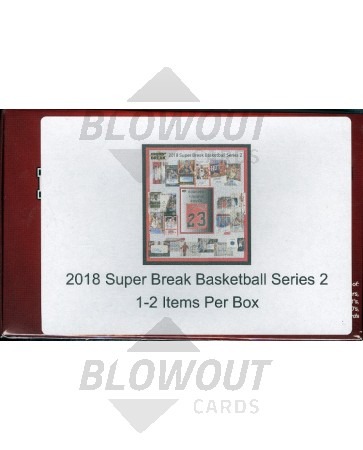 2018 Super Break Super Packs Basketball Series 2 - 3 Box Case