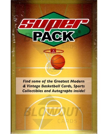 2018 Super Break Super Packs Basketball Series 1 - 3 Box Case
