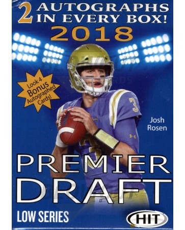 2018 Sage Hit Low Series Football Blaster 20 Box Case 