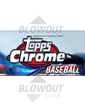 2018 Topps Chrome Baseball Blaster Box 