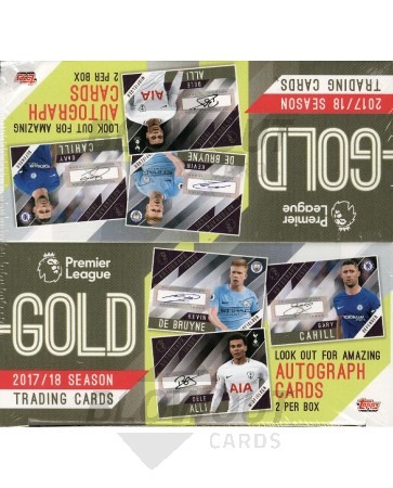 2018 Topps Premier Gold Soccer Hobby Box 
