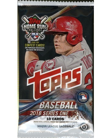 2018 Topps Series 1 Baseball Hobby Pack
