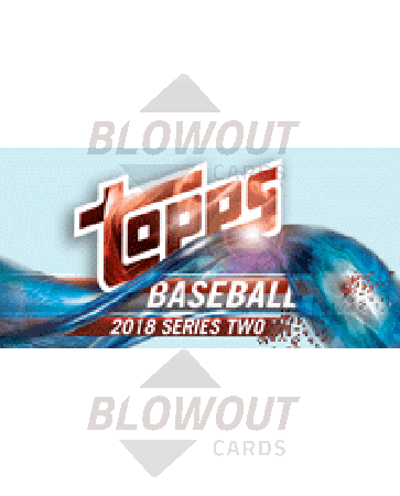 2018 Topps Series 2 Baseball Jumbo HTA Box + 2 Silver Packs