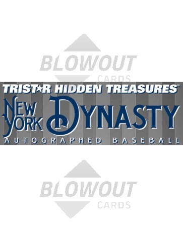 2018 Tristar Autographed Baseball NY Dynasty Edition Box