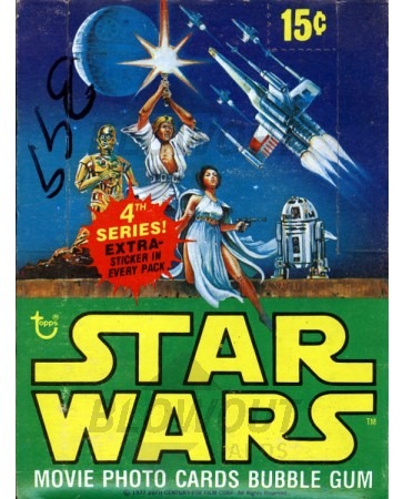 Topps Star Wars 4th Series Hobby Box (1978)