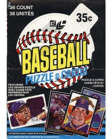 1985 Donruss Baseball Hobby Box