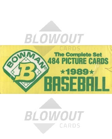 1989 Bowman Baseball Factory Set - Plain