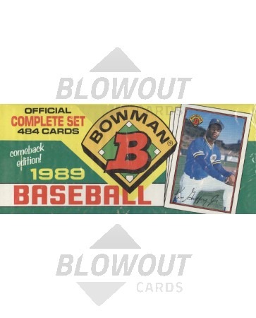 1989 Bowman Baseball Factory Set - Colorful