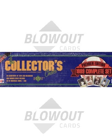 1989 Upper Deck Baseball Complete Factory Set