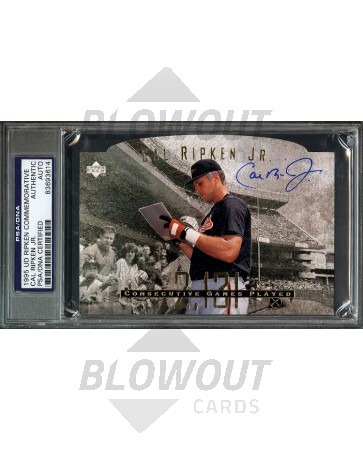 1995 UD Commemorative Cal Ripken Jr. On-Card Autograph PSA/DNA