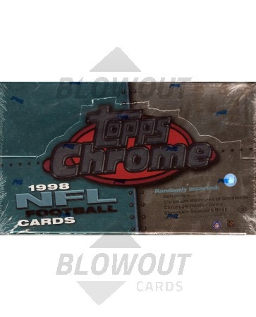 1998 Topps Chrome Football Hobby Box