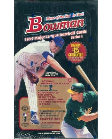 1999 Bowman Series 1 Baseball Hobby Box