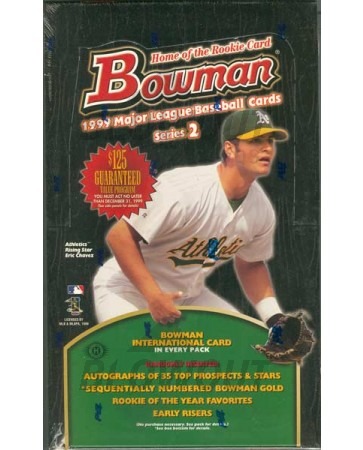 1999 Bowman Series 2 Baseball Hobby Box