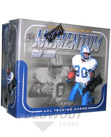 1999 Playoff Momentum SSD Football Hobby 24 Box Case