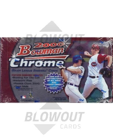 2000 Bowman Chrome Baseball Hobby Box