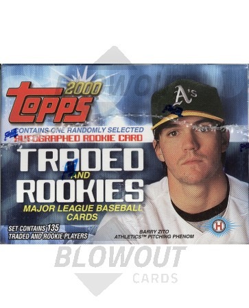 2000 Topps Traded & Rookies Baseball Factory Set