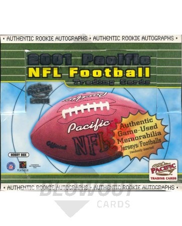 2001 Pacific Football Hobby Box