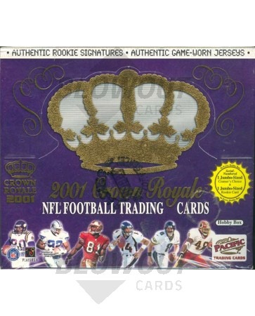 2001 Pacific Crown Royale Football Hobby Box