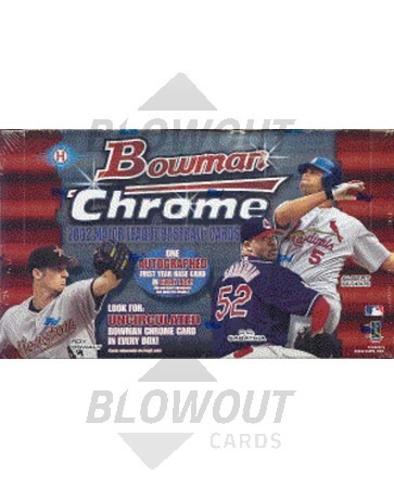 2002 Bowman Chrome Baseball Hobby Box