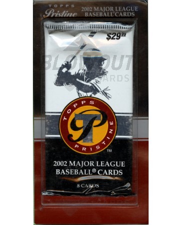 2002 Topps Pristine Baseball Blister Pack