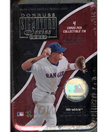 2003 Donruss Signature Series Baseball Hobby Tin 30 Box Case