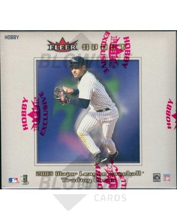2003 Fleer Avant Baseball Hobby Box