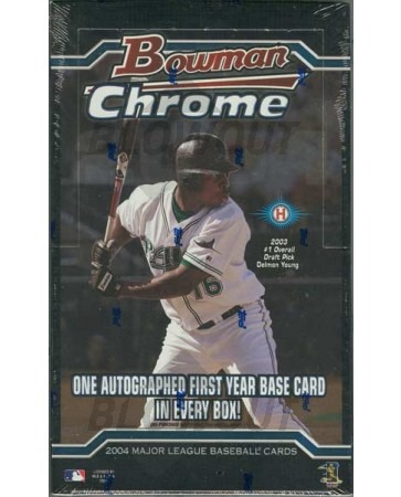 2004 Bowman Chrome Baseball Hobby Box