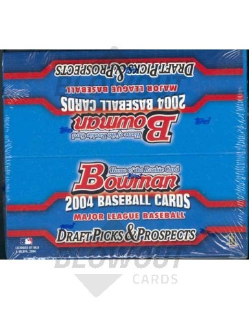 2004 Bowman Draft Picks & Prospects Baseball Retail Box