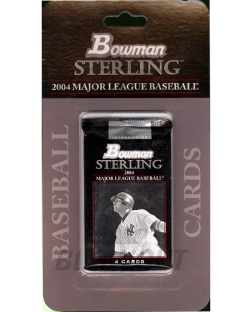 2004 Bowman Sterling Baseball Blister Pack