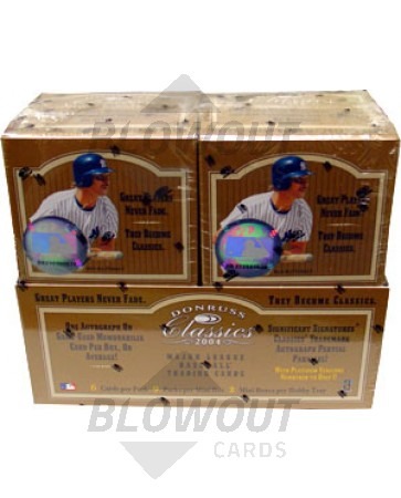 2004 Donruss Classics Baseball Hobby Box