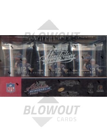 2004 Playoff Absolute Memorabilia Football Hobby Box