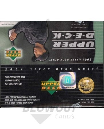 2004 Upper Deck Golf Retail Box