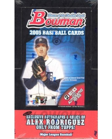 2005 Bowman Baseball Hobby 12 Box Case