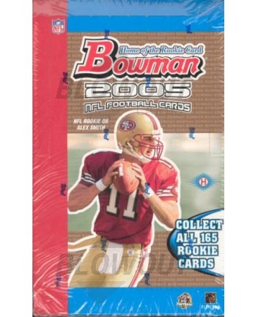 2005 Bowman Football Hobby 12 Box Case